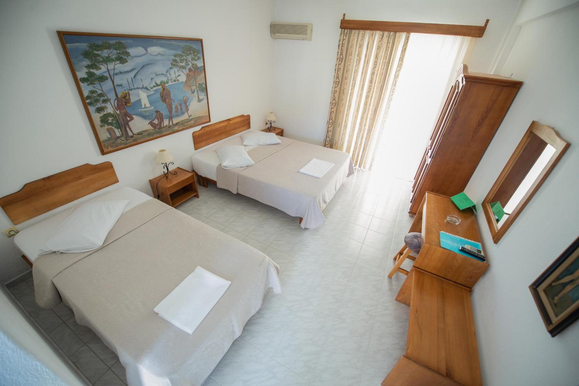 Estia Hotel Fourka Bagian luar foto
