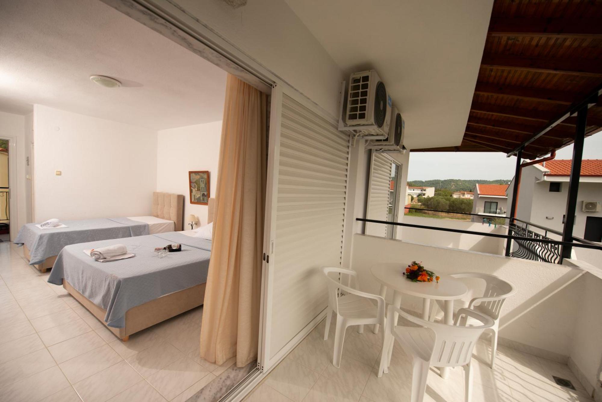 Estia Hotel Fourka Bagian luar foto