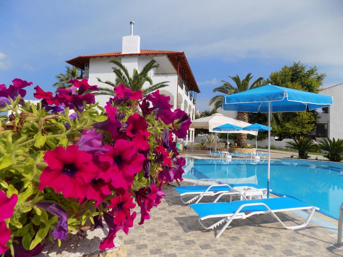 Estia Hotel Fourka Bagian luar foto